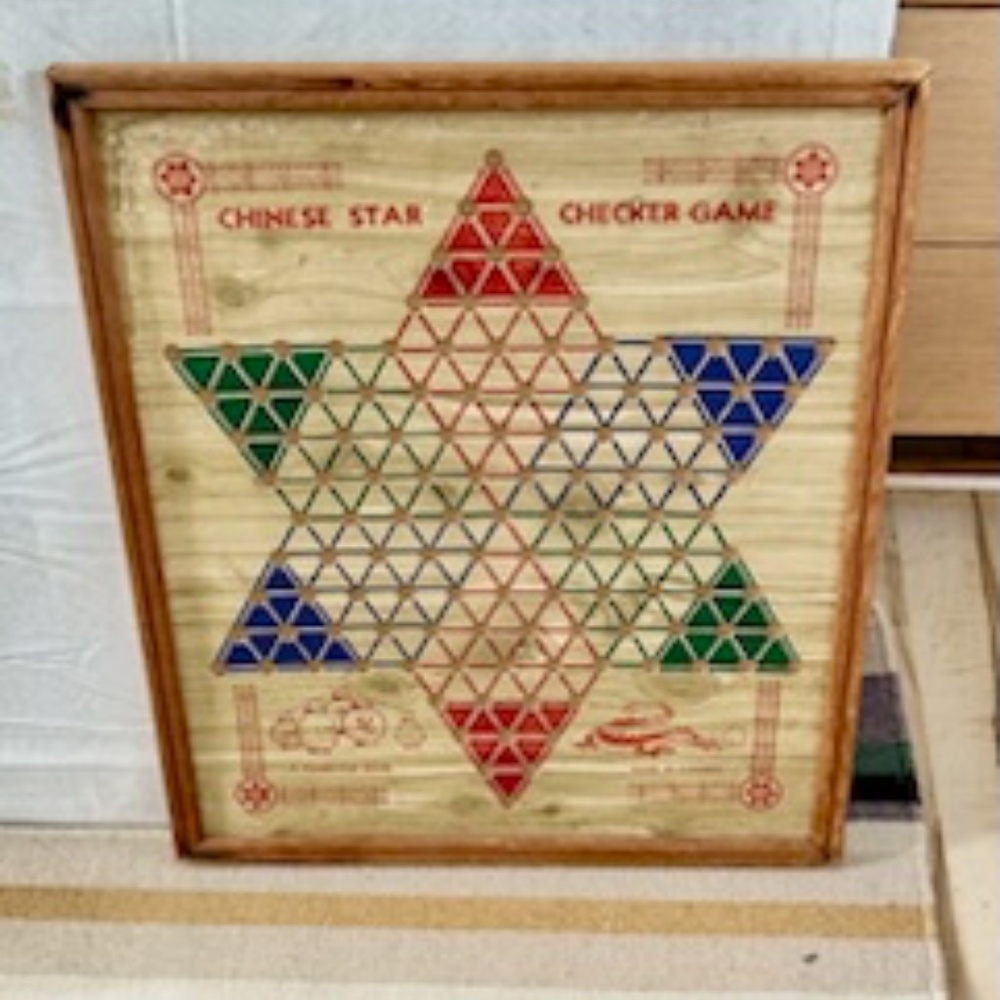 Canada Rummy and Chinese Star Checker Game. A Somerville Game. Made in Canada.